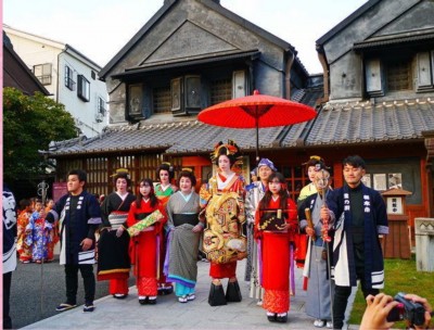 花魁道中　蔵野町前